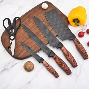 6 in 1 Kitchen Knife Set